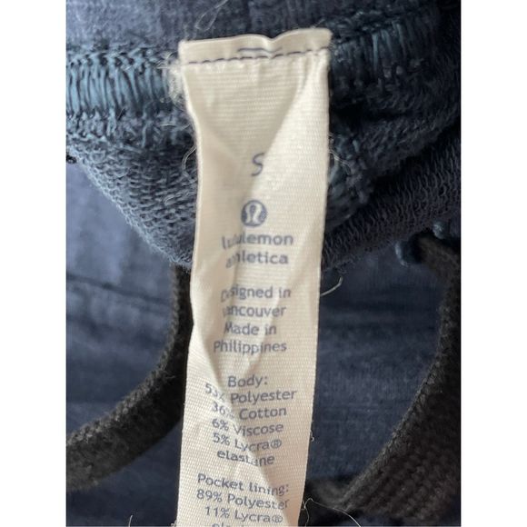 Lululemon Pants Joggers Men's Size  Small‎ Navy Blue - Picture 12 of 12